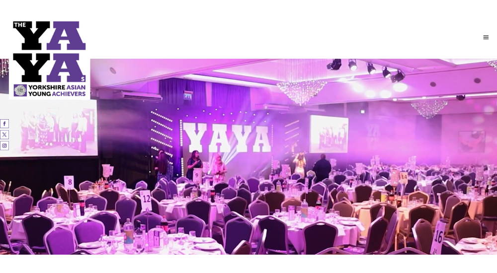 YAYA Awards website screenshot