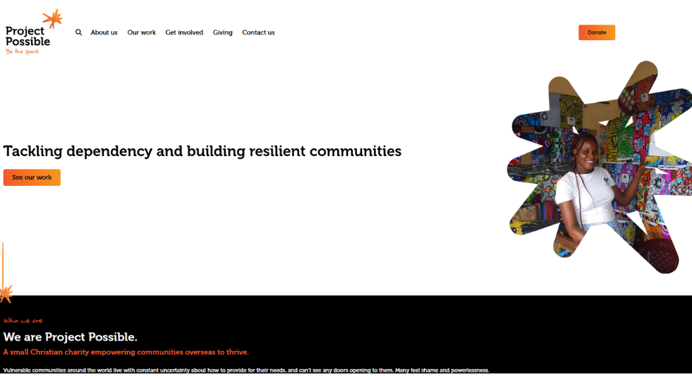 Project Possible Case Study Website